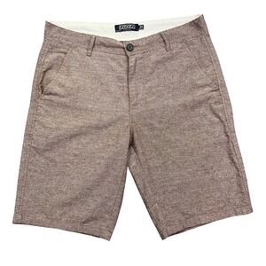 Ezekiel Striped Shorts Casual‎ Walking Everyday Sz 31 Fits 33" Boho Grunge Chino
